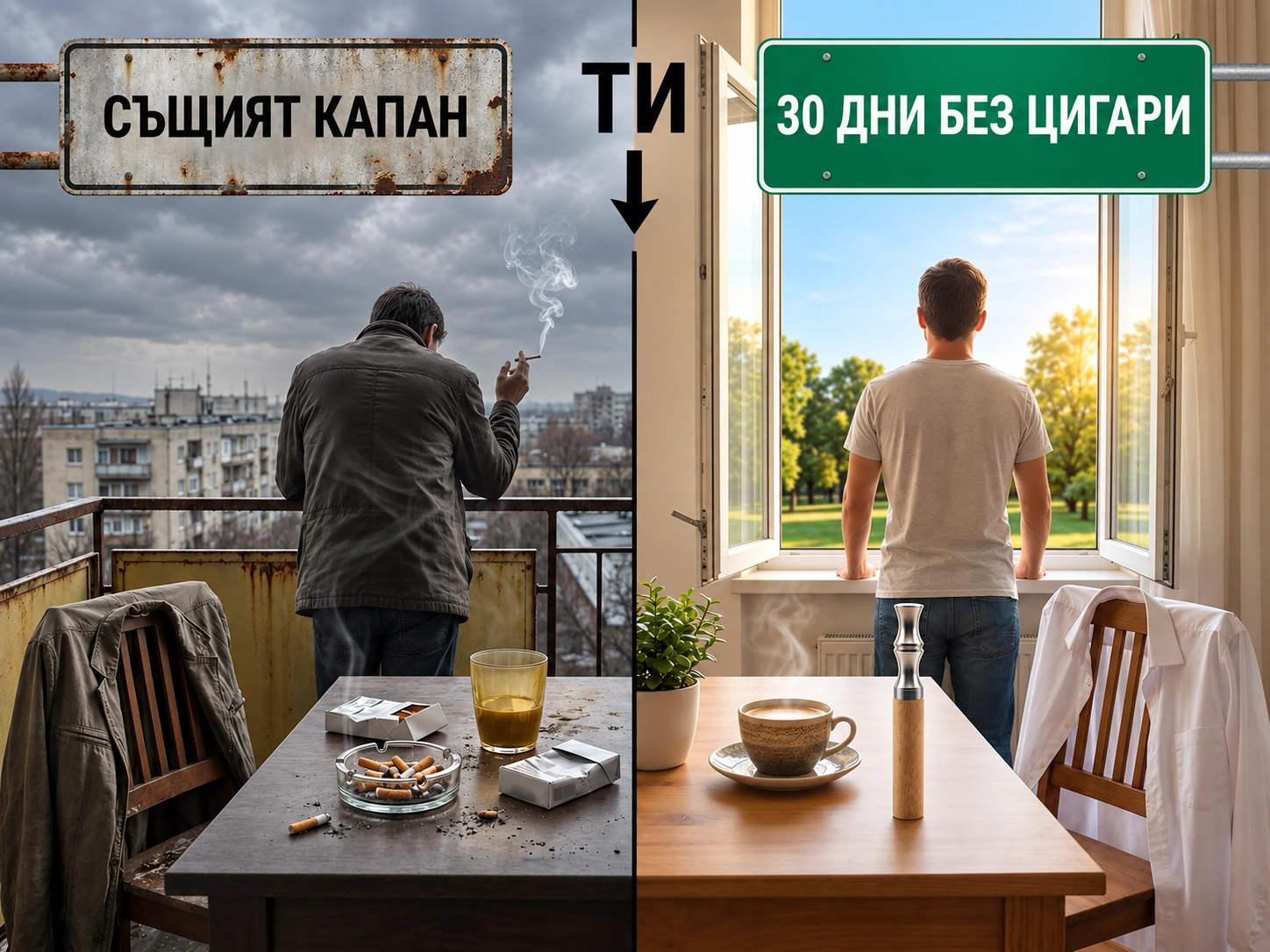 Същият капан срещу 30 дни без цигари